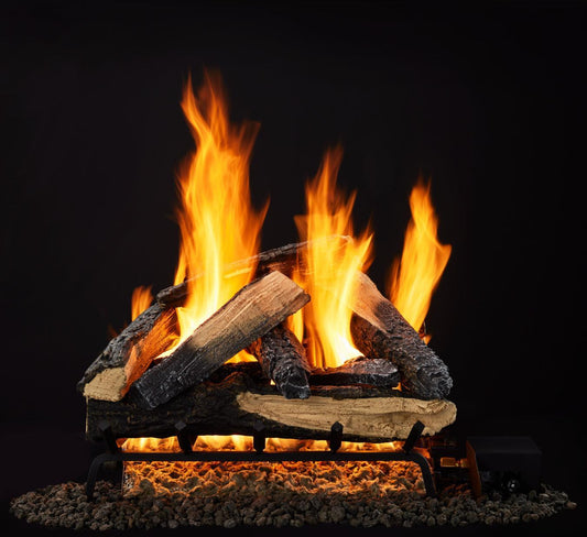 Majestic Kindled Stack 24" 10-Piece Vented Gas Log Set