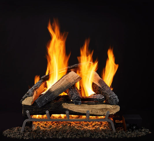 Majestic Kindled Stack 24" 10-Piece Vented Gas Log Set