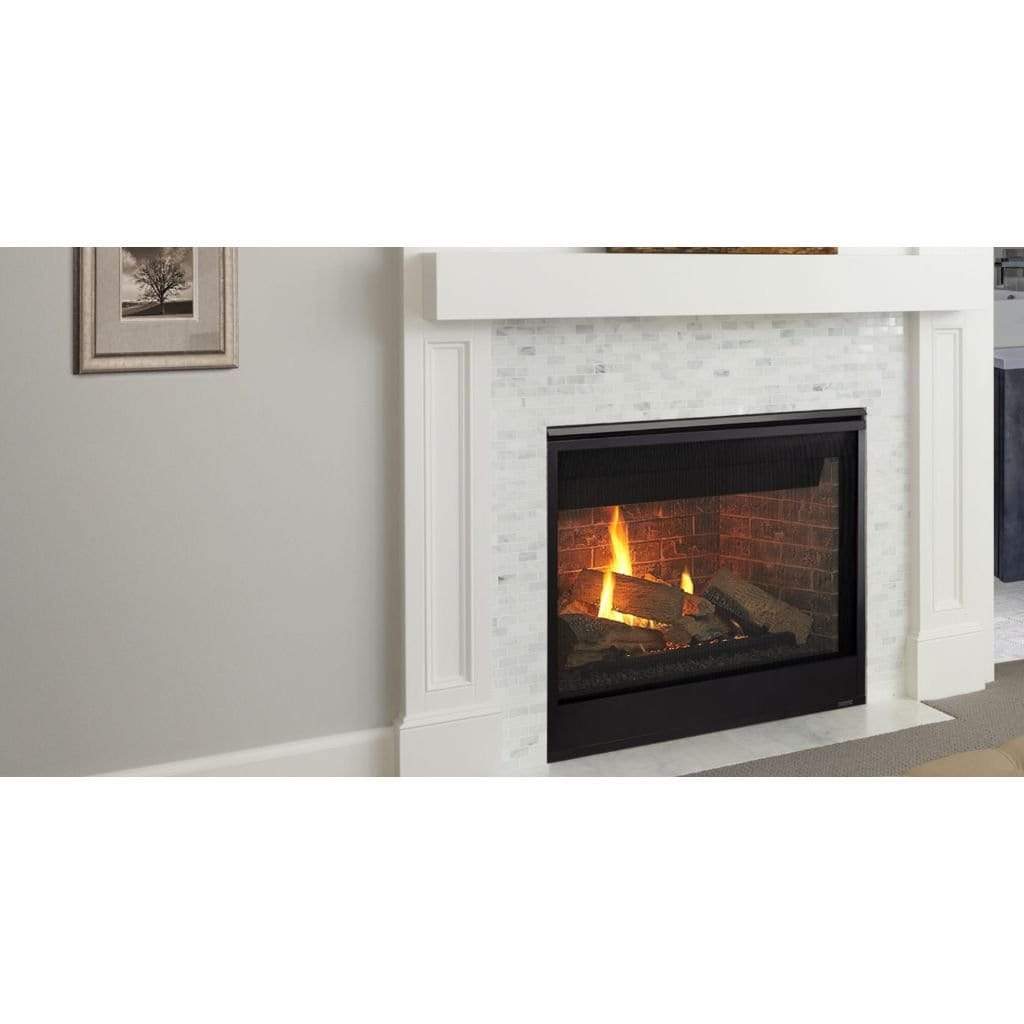 Majestic Meridian Platinum 36" Traditional Direct Vent Gas Fireplace with IntelliFire Touch Ignition System