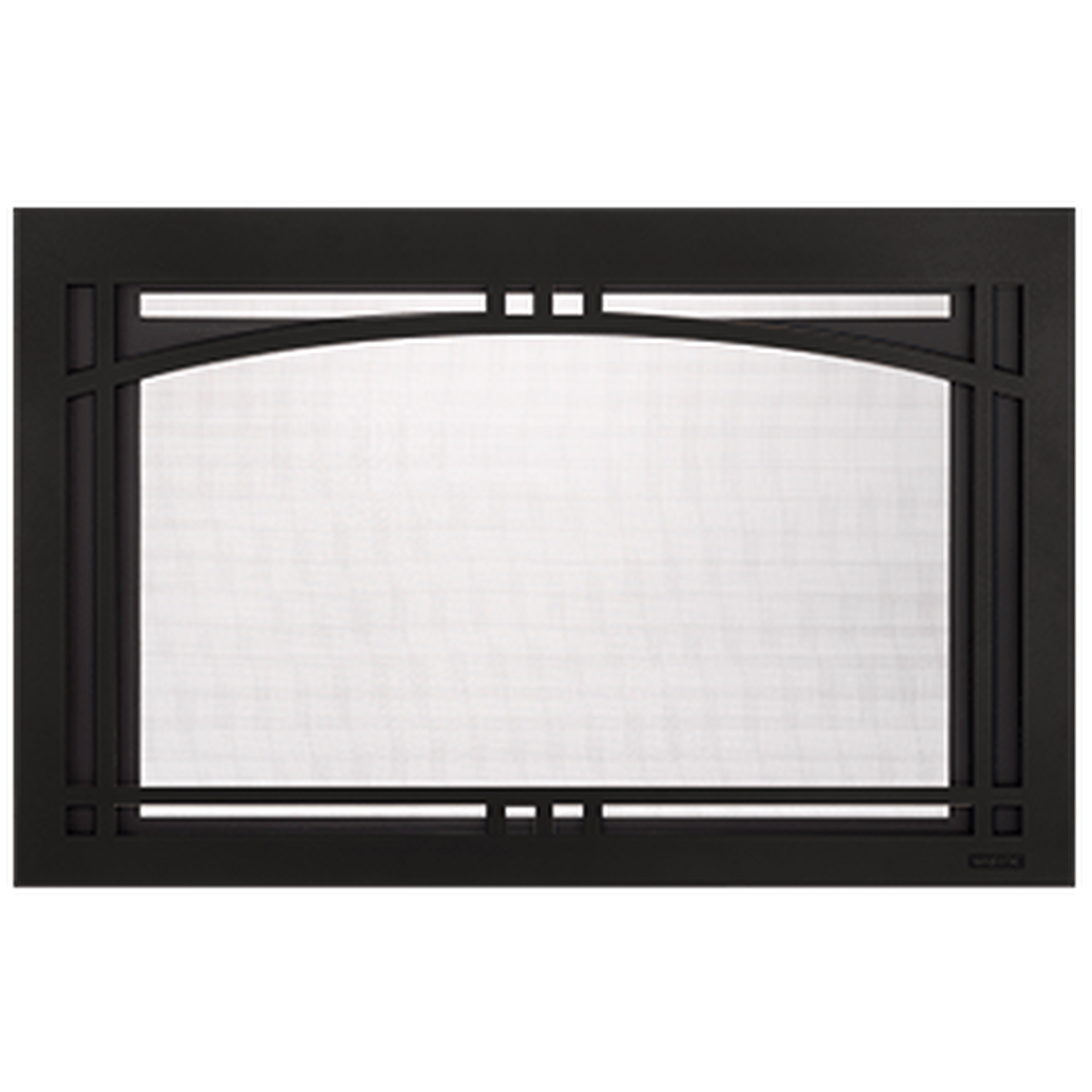 Majestic New Bronze Contemporary Arch Front for Jasper and Ruby 30" Fireplace Inserts