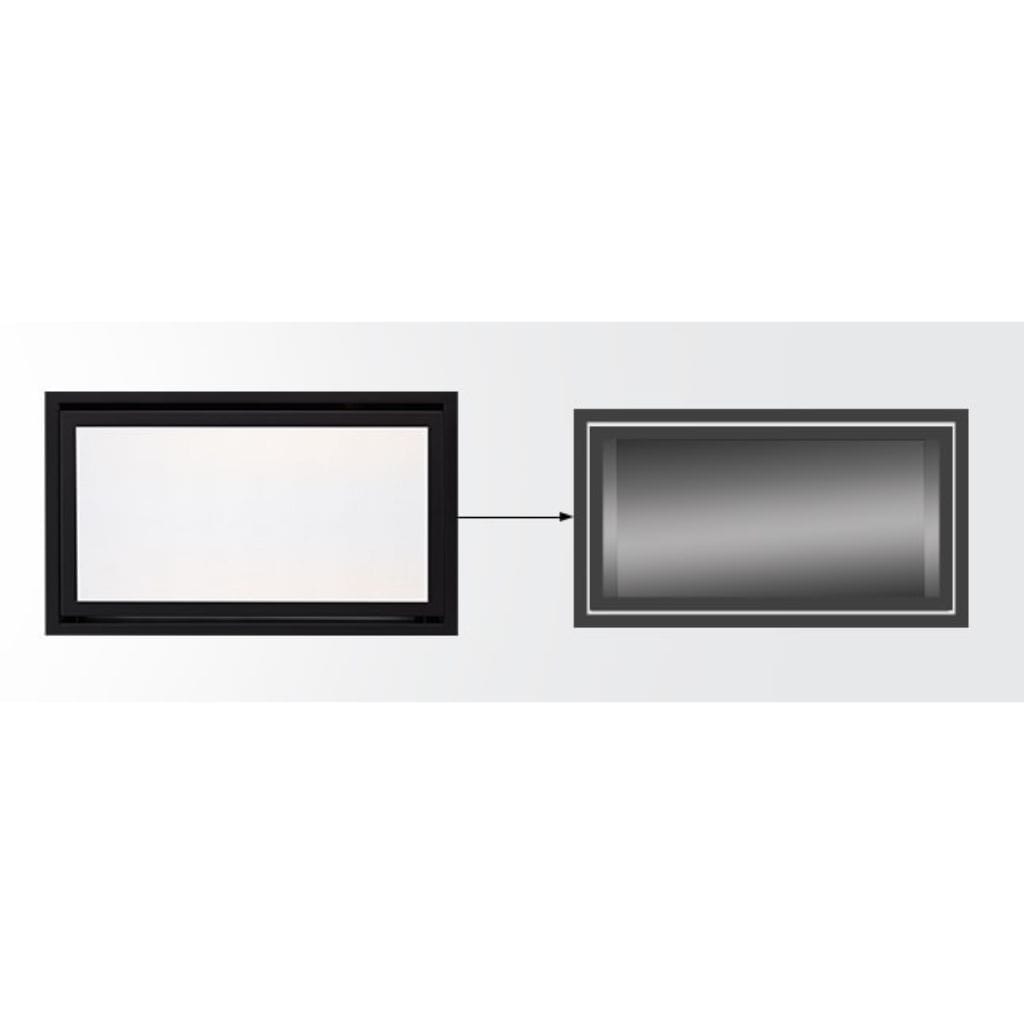 Majestic Pewter Clean Face Trim for Echelon II 48" Gas Fireplace
