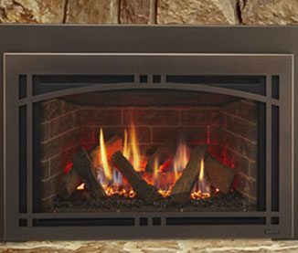 Majestic Ruby 30" Traditional Direct Vent Natural Gas Fireplace Insert With IntelliFire Touch Ignition System