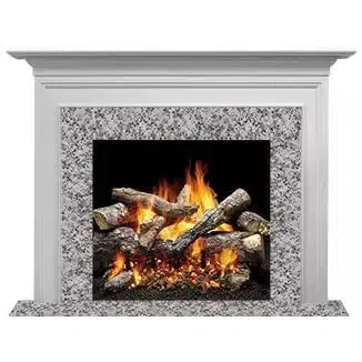 Majestic Select Series Richland RS AFRDMPBRS Primed MDF Transitional Style Flush Wood Fireplace Mantel