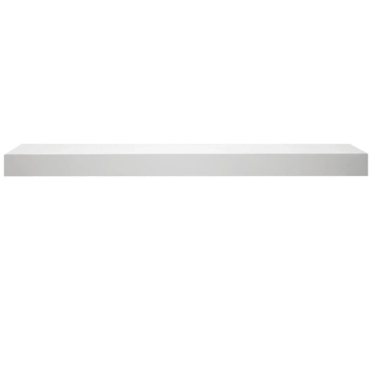 Majestic Signature Series Fillmore 59" Primed MDF Transitional Style Wood Mantel Shelf With Custom New Gray Stain Color