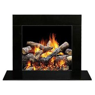 Majestic Signature Series Set 1 70" Single-Pack Absolute Black Granite Stone Surround