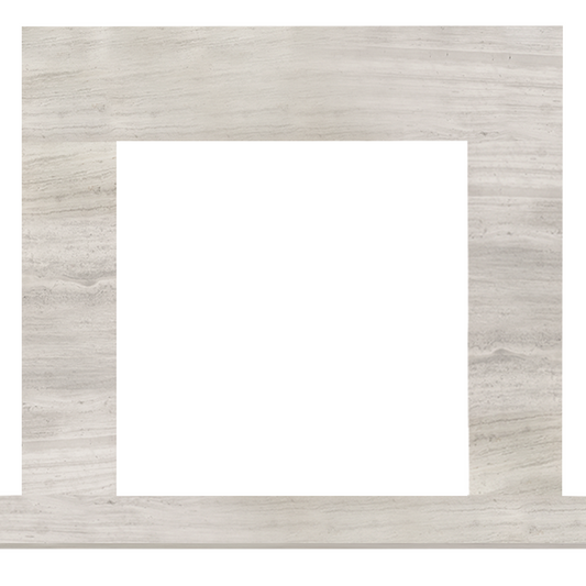 Majestic Signature Series Set 3 49" Single-Pack Driftwood Marble Stone Surround