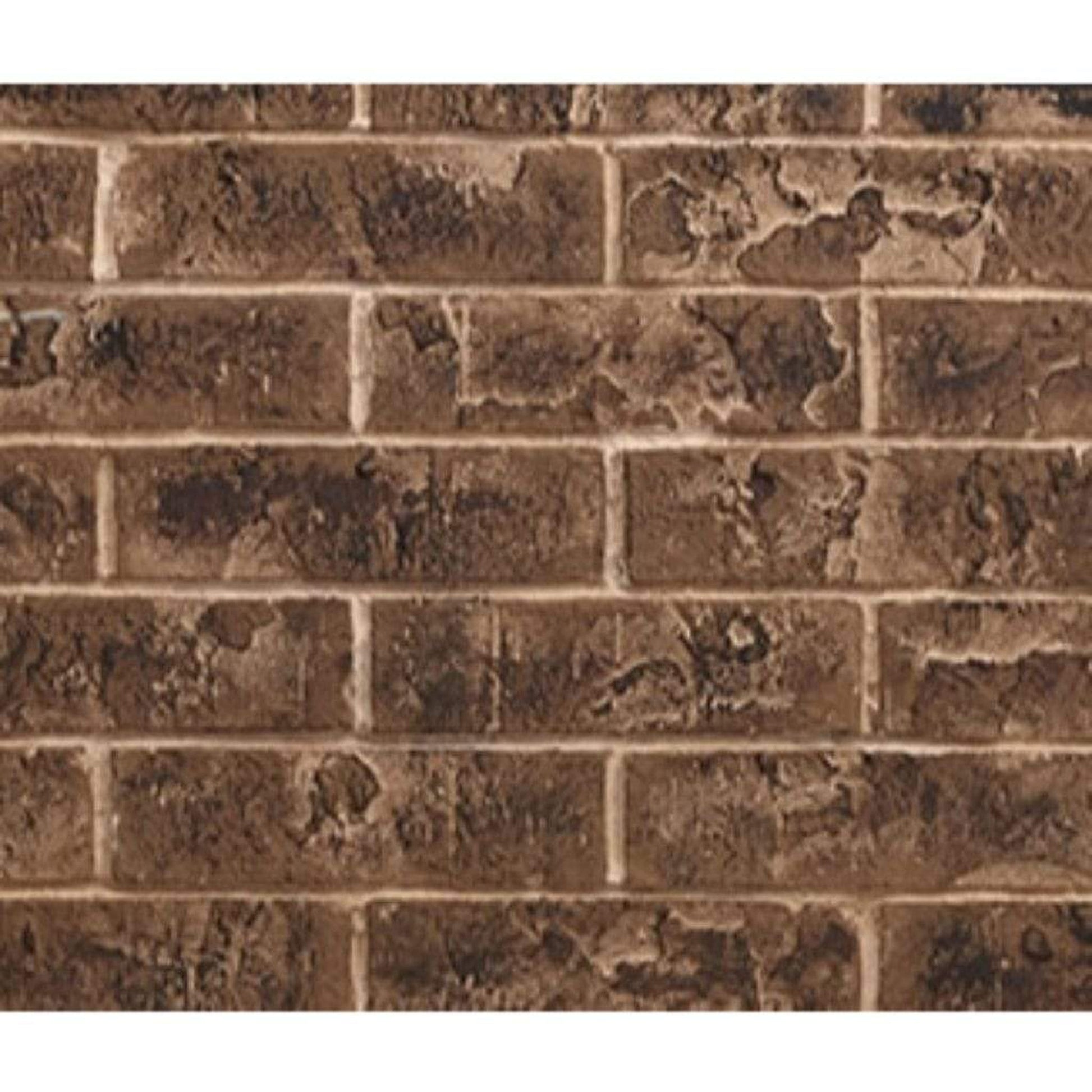 Majestic Tavern Brown Brick Interior Panels for Quartz 42" Gas Fireplace