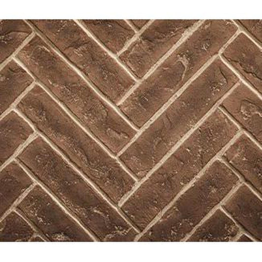 Majestic Tavern Brown Herringbone Brick Interior Panels for Meridian 36" Gas Fireplace