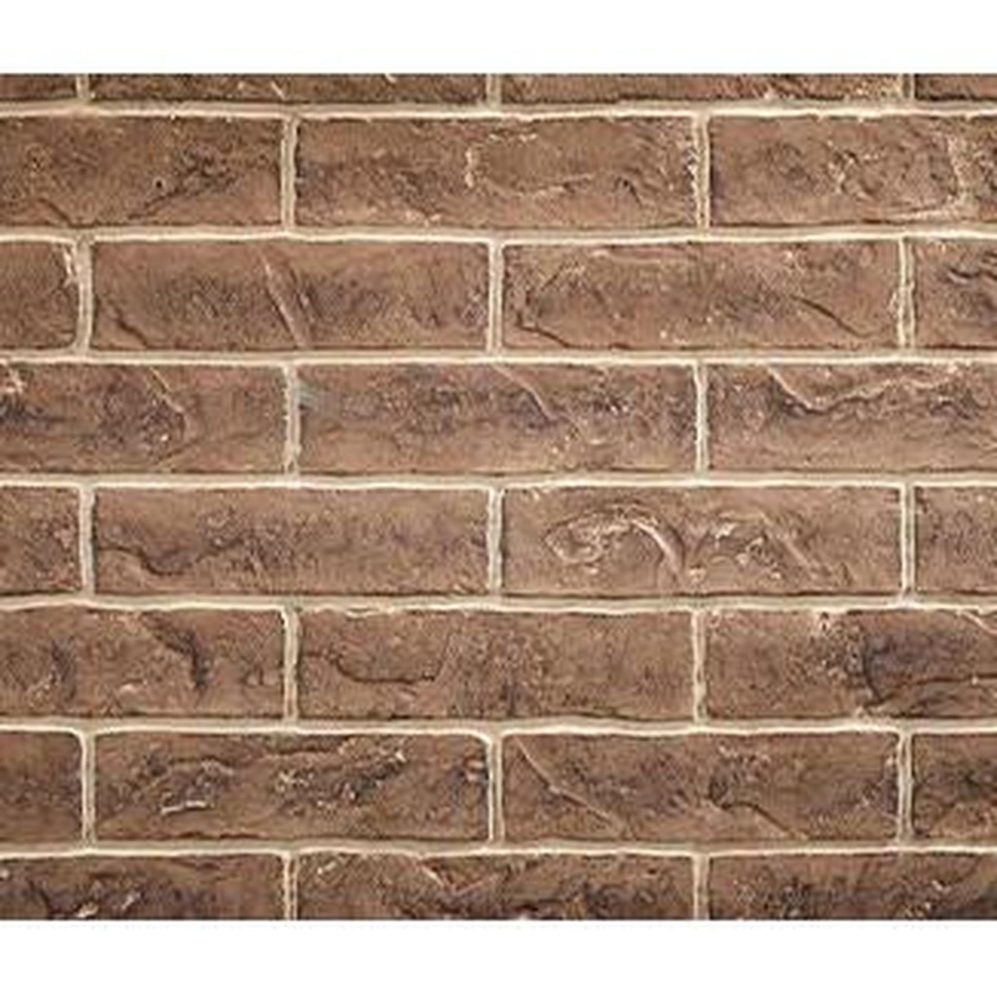 Majestic Tavern Brown Traditional Brick Interior Panels for Meridian 42" Gas Fireplace