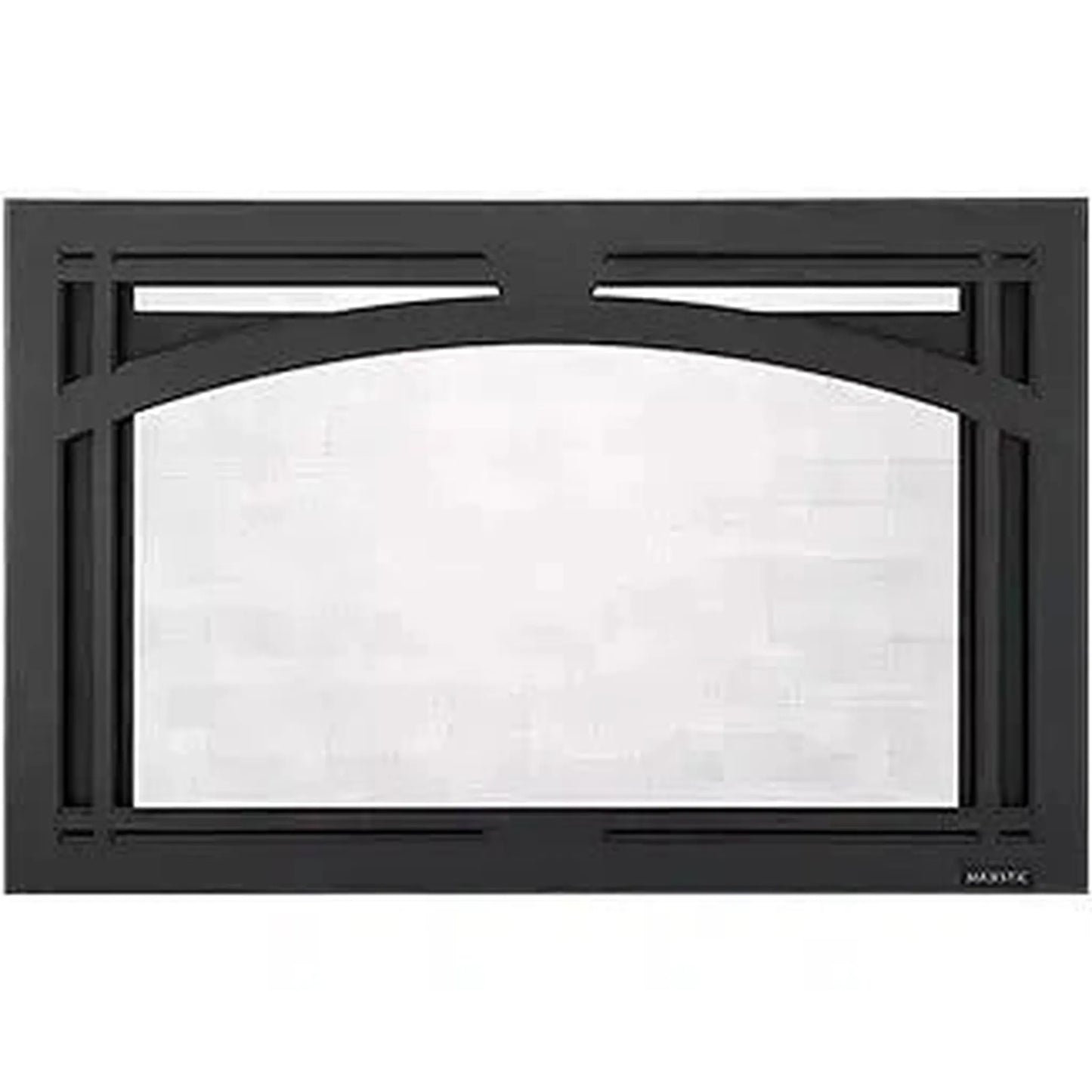 Majestic Tuscan Black Arch Screen Front for Trilliant 35" Gas Fireplace Insert