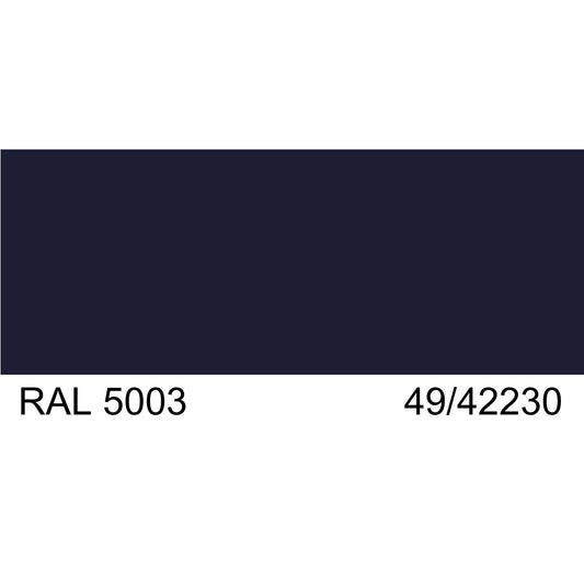 Malm 9"x 18" Telescopic to 8" Pipe With RAL 5003 49/42230 Powder Coat Finish for Fire Drum Fireplaces