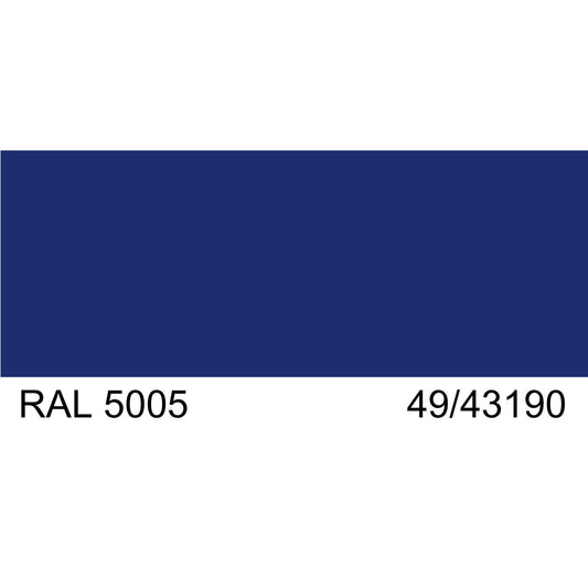 Malm 9"x 18" Telescopic to 8" Pipe With RAL 5005 49/43190 Powder Coat Finish for Fire Drum Fireplaces