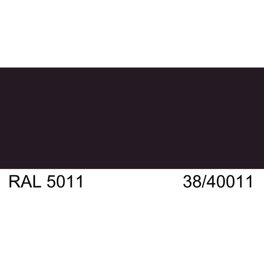 Malm 9"x 18" Telescopic to 8" Pipe With RAL 5011 38/40011 Powder Coat Finish for Fire Drum Fireplaces
