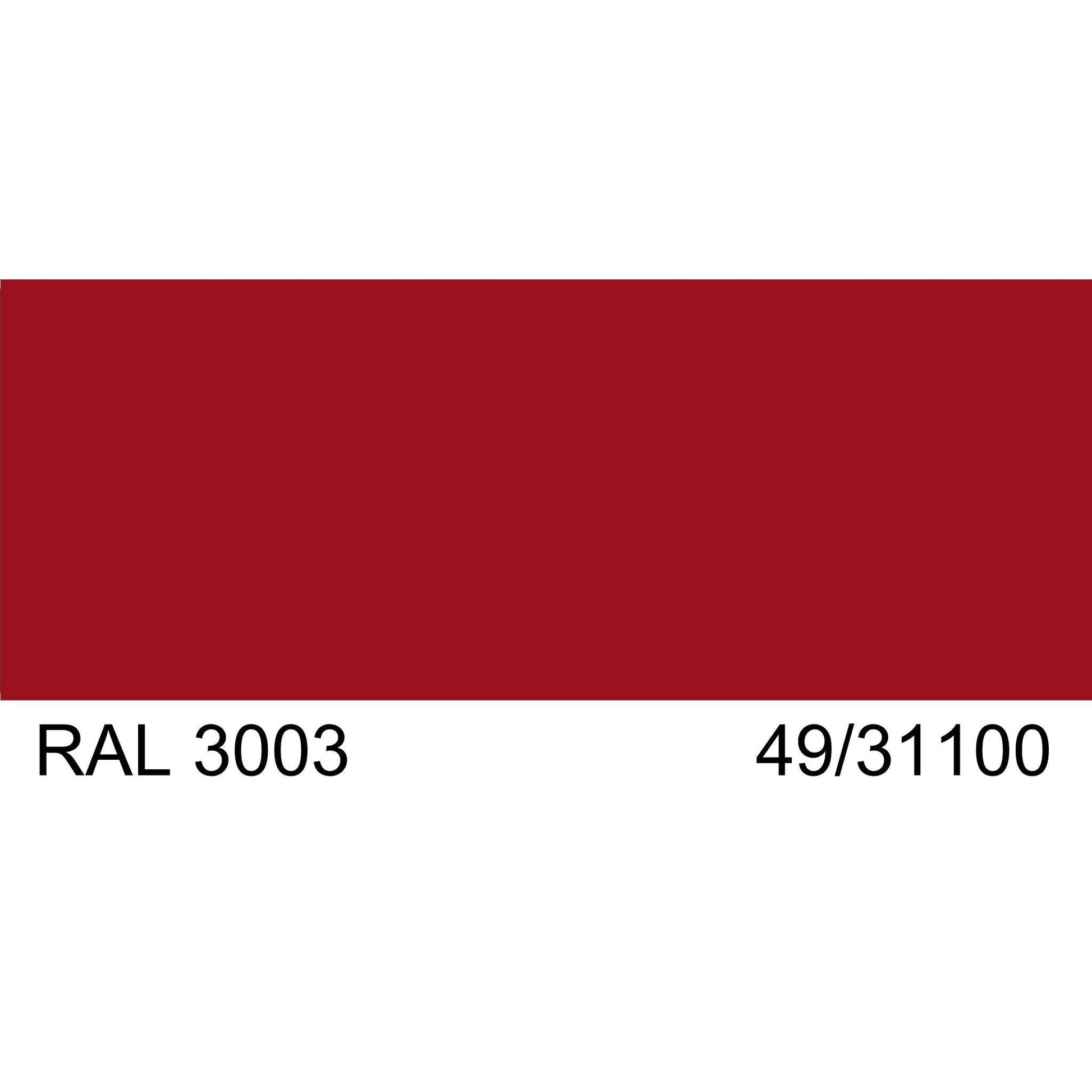 Malm Zircon 34" Freestanding B-Vent Propane Gas Fireplace With RAL 3003 49/31100 Powder Coat Top and Base