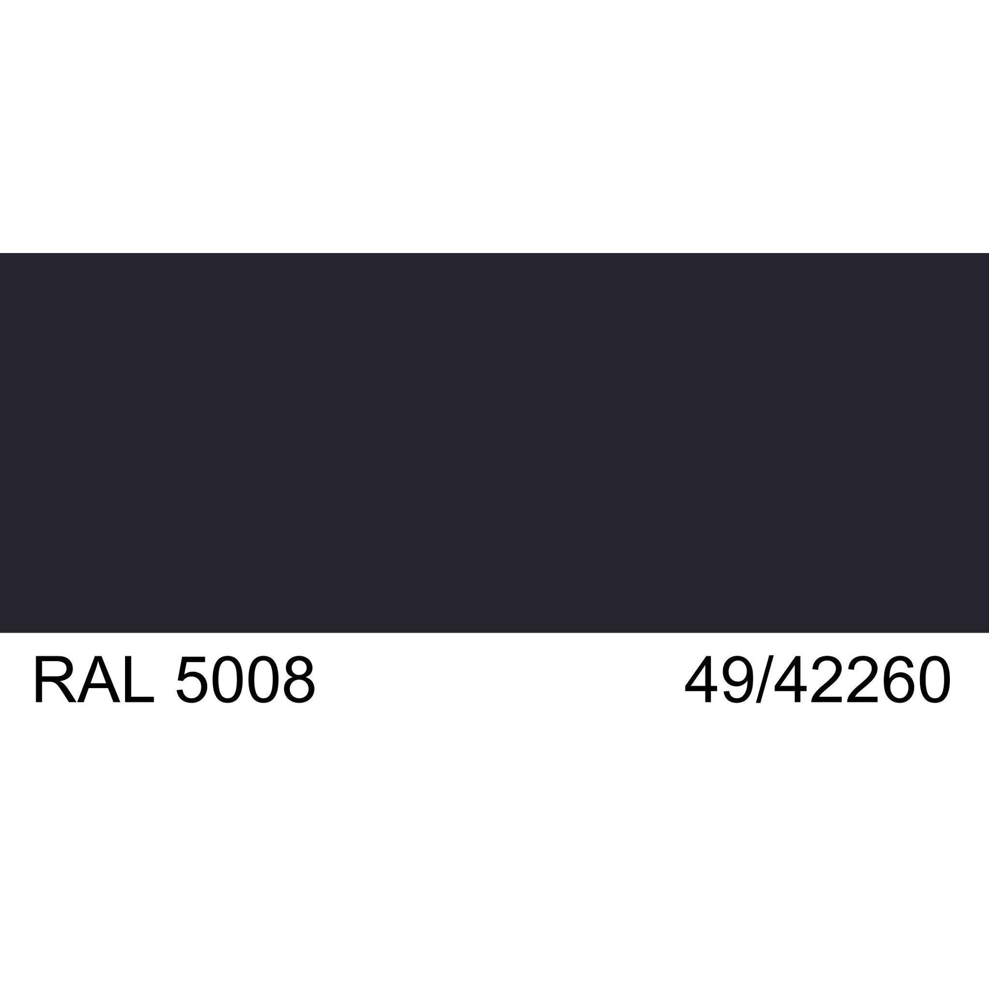 Malm Zircon 34" Freestanding Horizontal Direct Vent Propane Gas Fireplace With RAL 5008 49/42260 Powder Coat Top and Matte Black Base