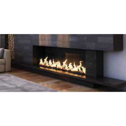 Mason-Lite 36" Linear Gas Fireplace With Burner Through