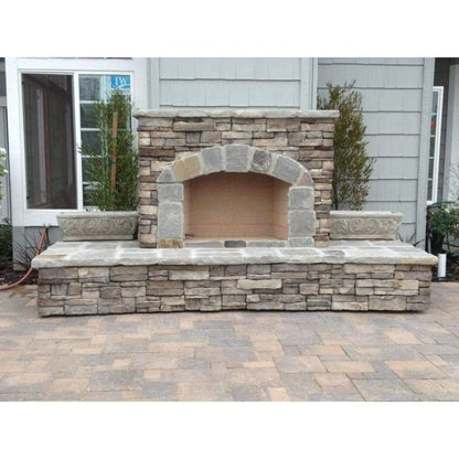 Mason-Lite 39" Pre-Cast Masonry Firebox Kit