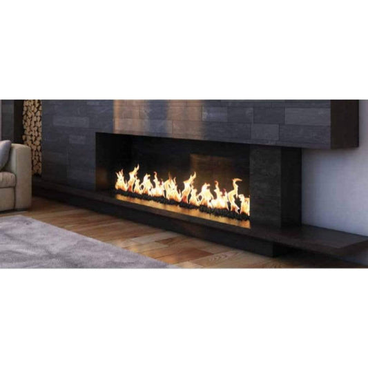 Mason-Lite 84" Linear Gas Fireplace (No Trough)- 12" B-Vent