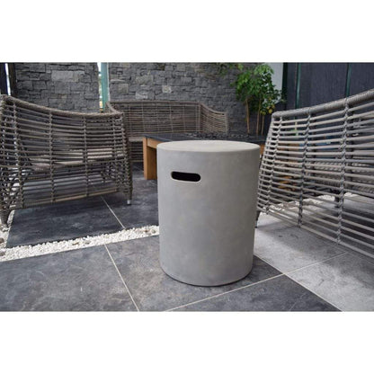 Modeno 15" Gray Round Tank Cover