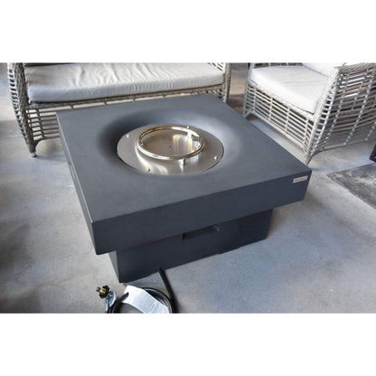 Modeno Branford 34" Black Liquid Propane Fire Table