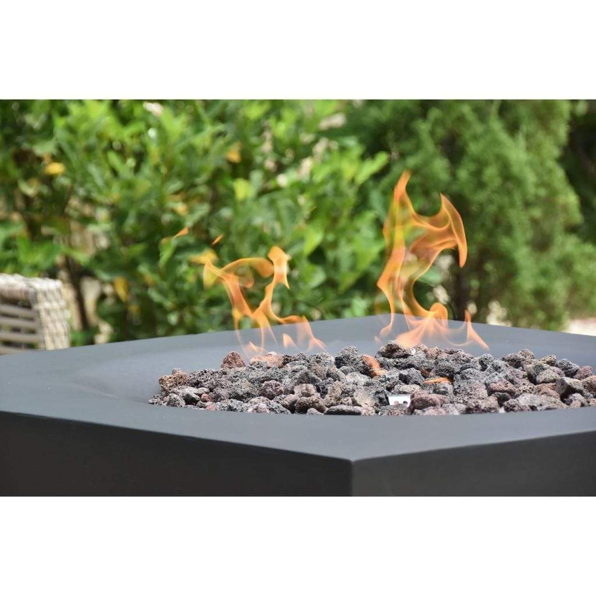 Modeno Burlington 34" Matte Black Fire Table