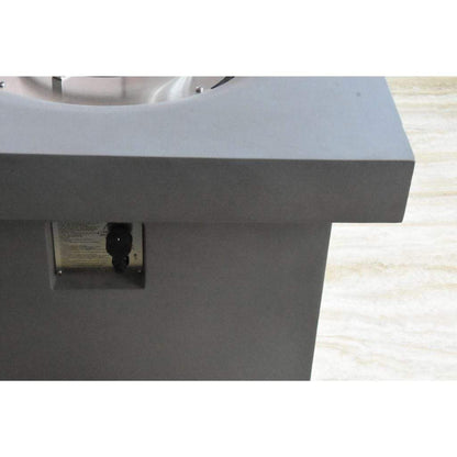 Modeno Burlington 34" Matte Black Fire Table