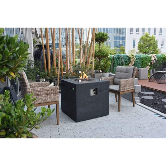 Modeno Ellington 27" Black Fire Table