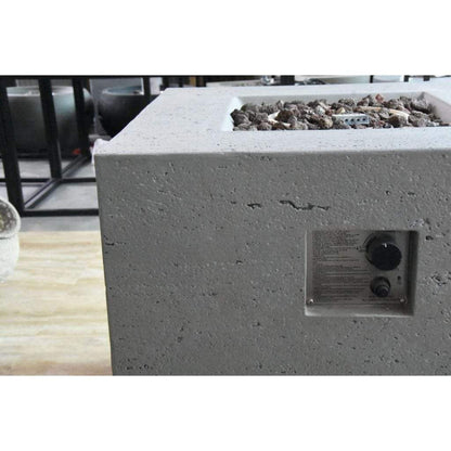 Modeno Ellington 27" Light Gray Fire Table