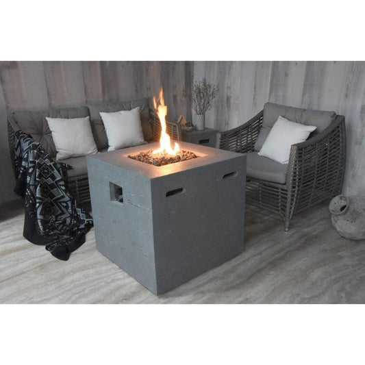 Modeno Ellington 27" Light Gray Fire Table