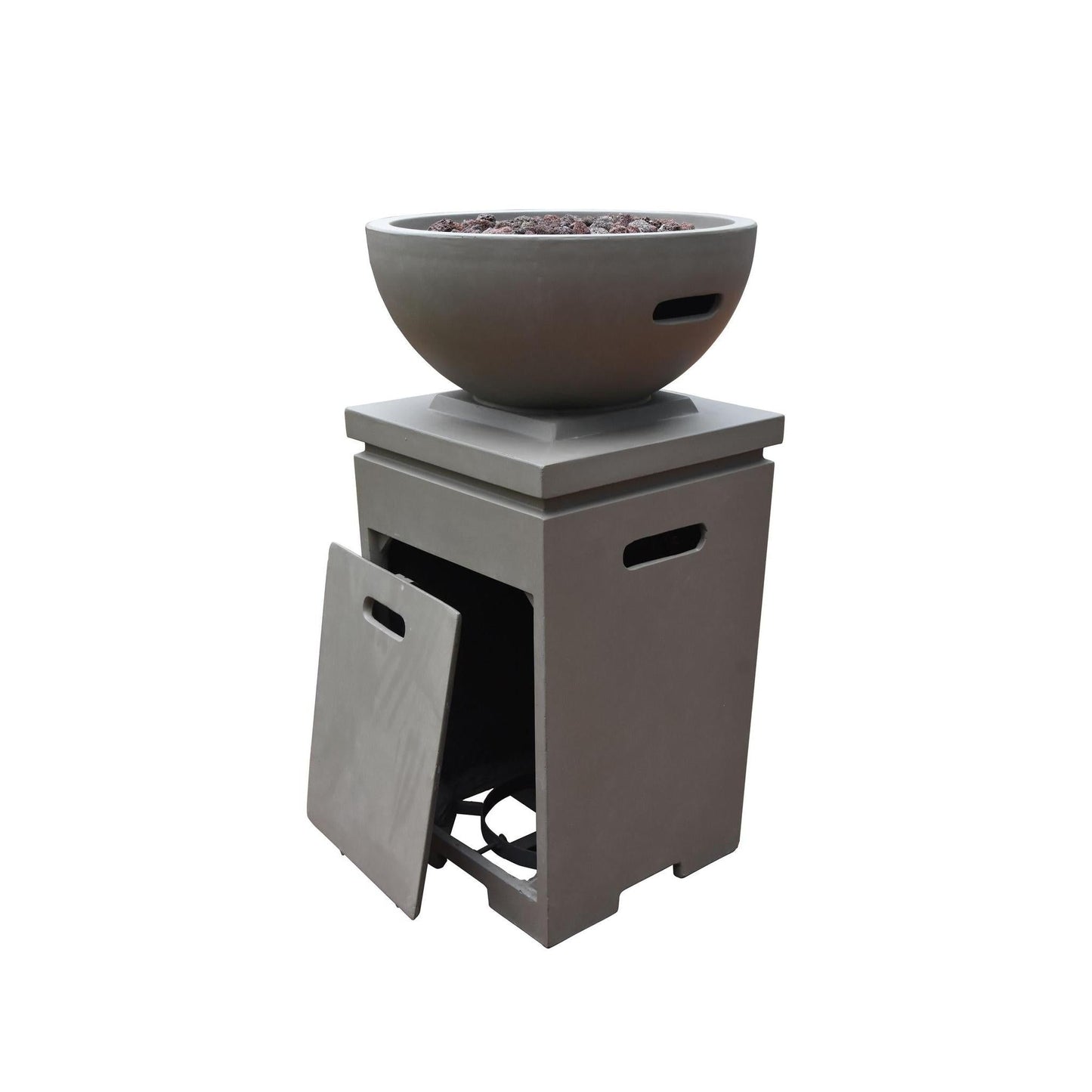 Modeno Exeter 21" Light Gray Fire Pit