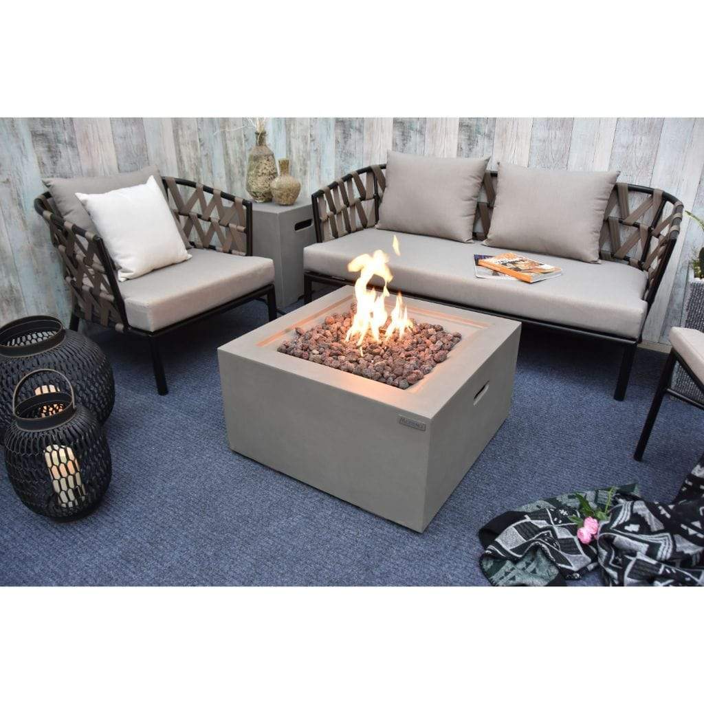 Modeno Fire 27" Ridgefield Natural Gas Fire Pit