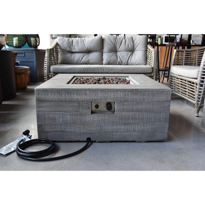 Modeno Fire 34" Classic Gray Wilton Natural Gas Fire Table