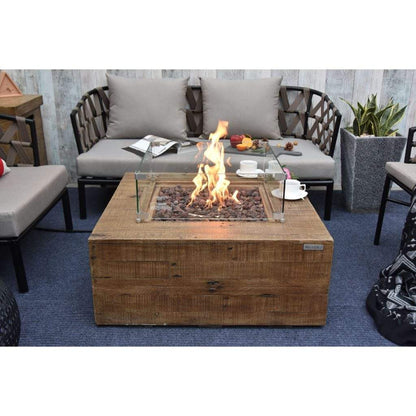 Modeno Fire 34" Redwood Wilton Fire Table