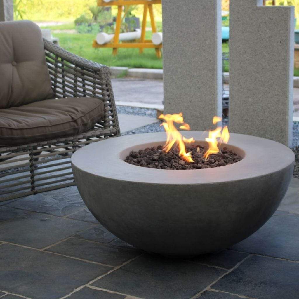 Modeno Fire 34" Roca Natural Gas Fire Table