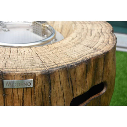Modeno Manfield 28" Redwood Fire Pit