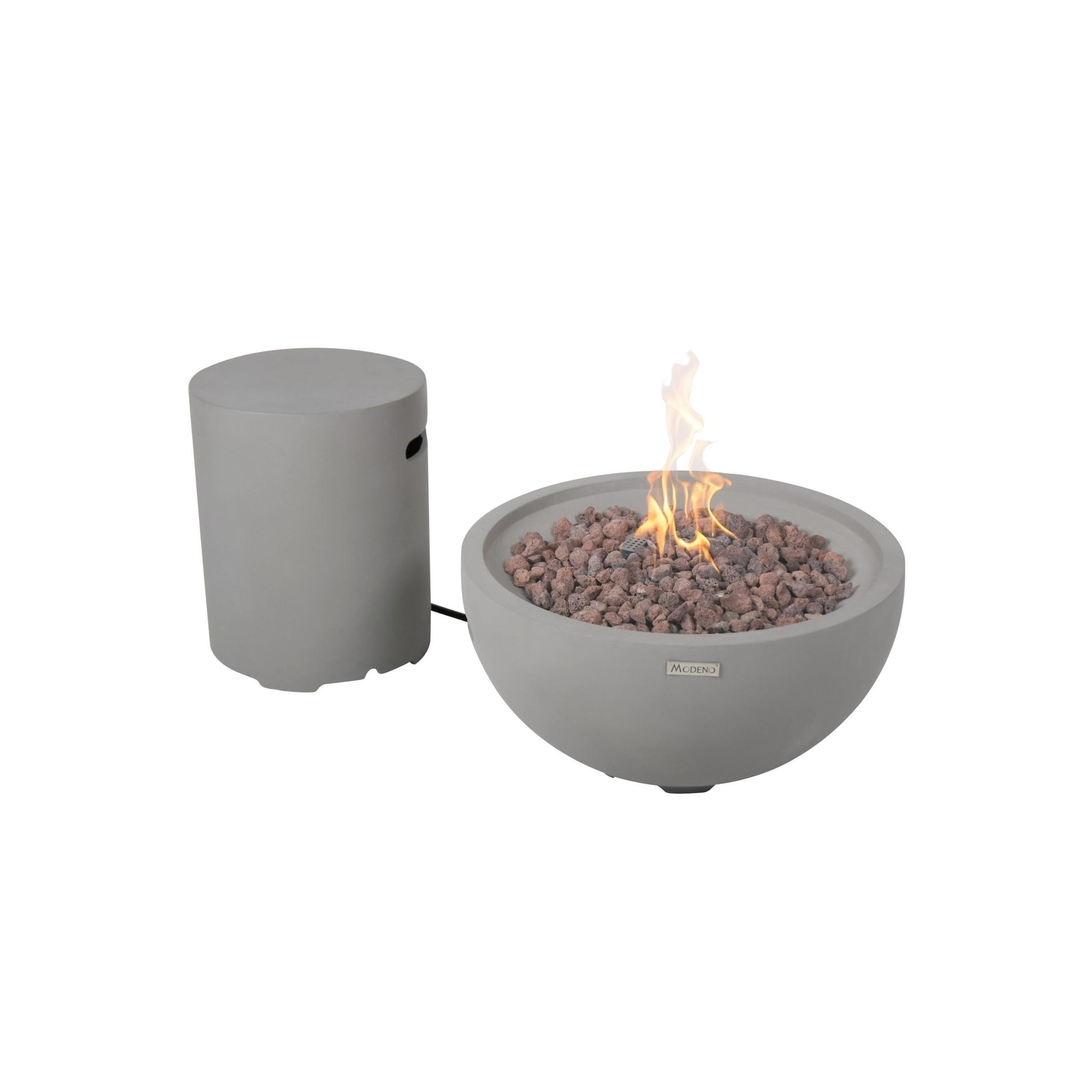 Modeno Nantucket 26" Gray Liquid Propane Fire Bowl