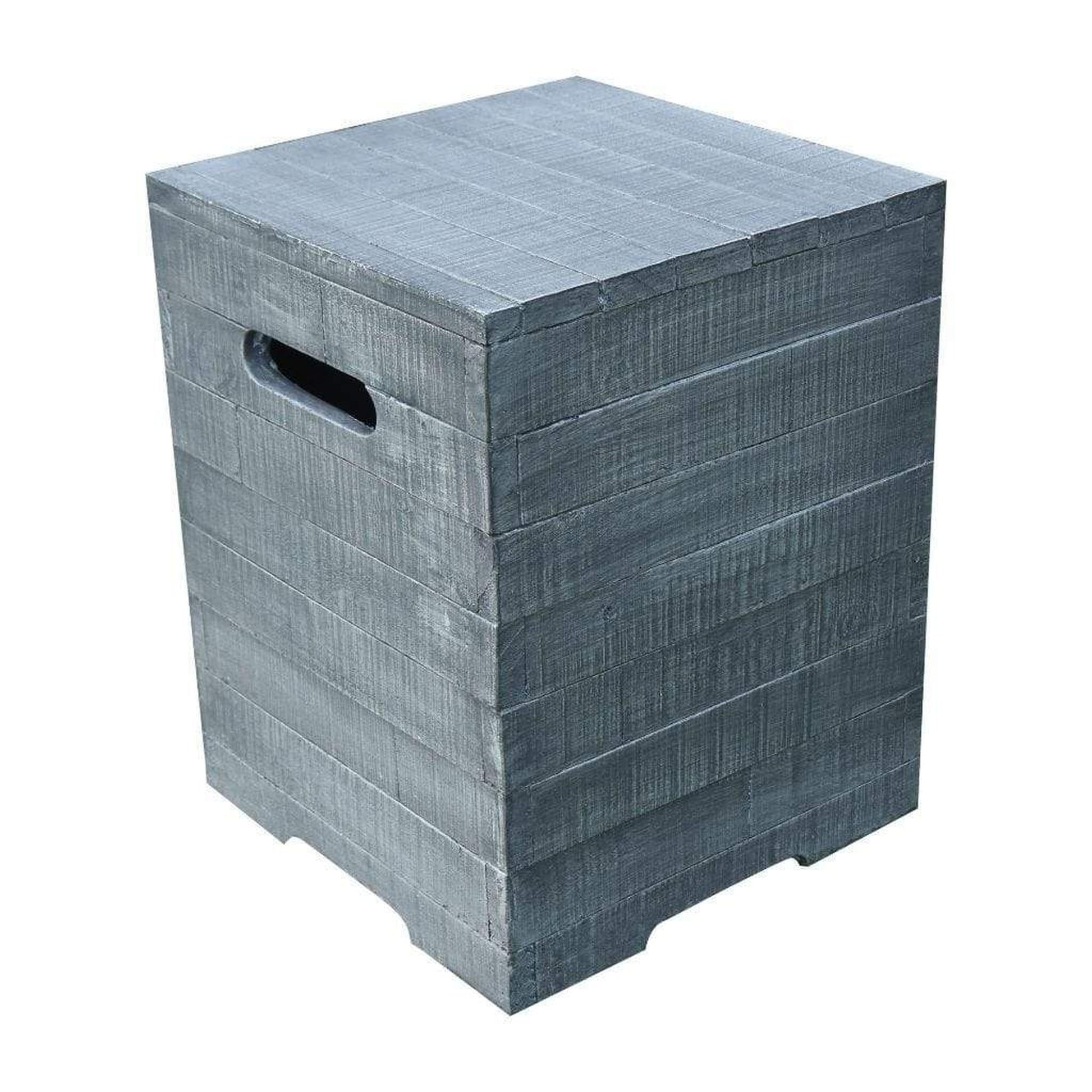 Modeno ONB018CG 15" Light Gray Square Tank Cover
