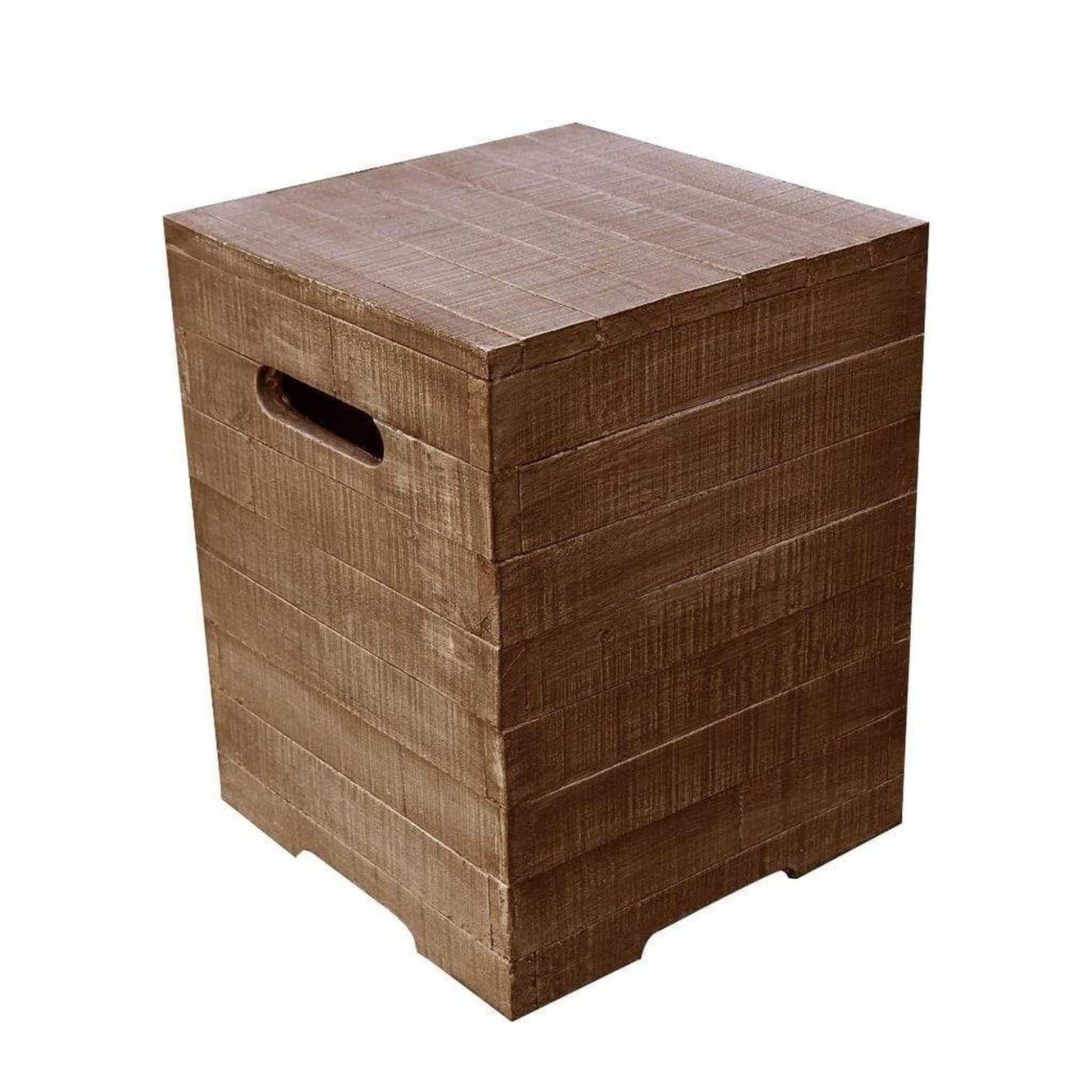 Modeno ONB018RW 15" Redwood Square Tank Cover