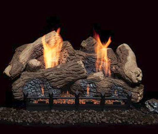 Monessen 18" Berkley Oak Ceramic Fiber Gas Log Set (Logs Only)