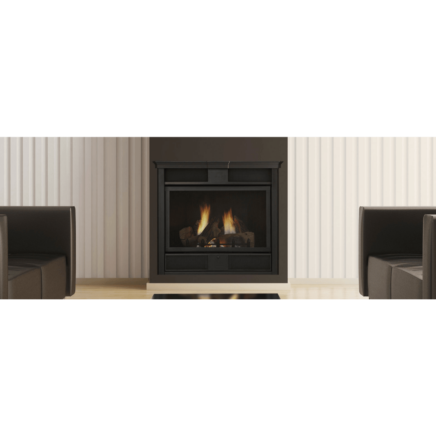 Monessen 32" Symphony Vent Free Traditional Style Gas Fireplace