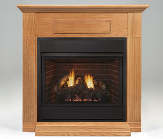 Monessen Aria 36" Traditional Vent Free Natural Gas Fireplace With IPI Ignition