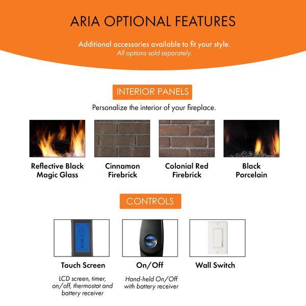 Monessen Aria 36" Traditional Vent Free Natural Gas Fireplace With IPI Ignition