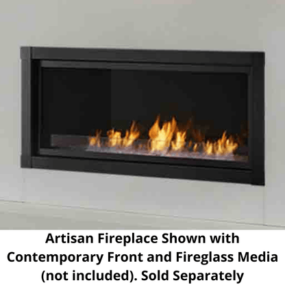 Monessen Artisan 42" Reduced BTU Vent Free Natural Gas Linear Fireplace with IPI Plus Ignition