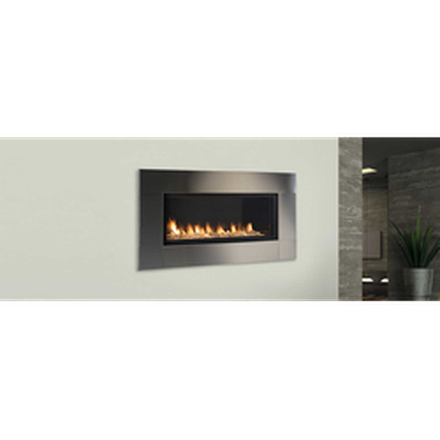 Monessen Artisan 48" Vent Free Liquid Propane Gas Linear Fireplace With IPI Plus Electronic Ignition