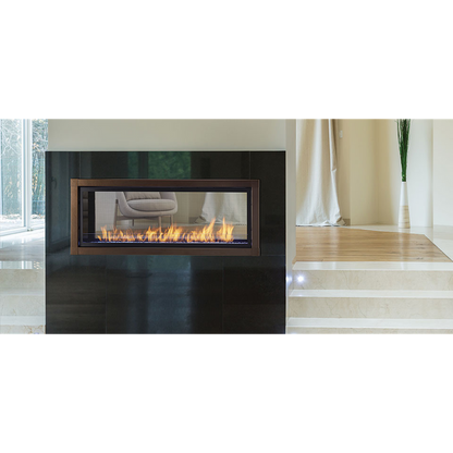 Monessen Artisan 48" Vent Free See-Through Liquid Propane Gas Linear Fireplace With IPI Plus Ignition