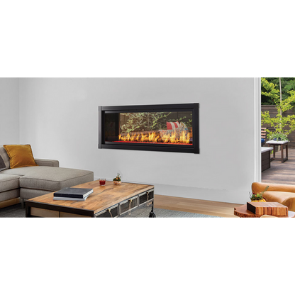 Monessen Artisan 48" Vent Free See-Through Liquid Propane Gas Linear Fireplace With IPI Plus Ignition