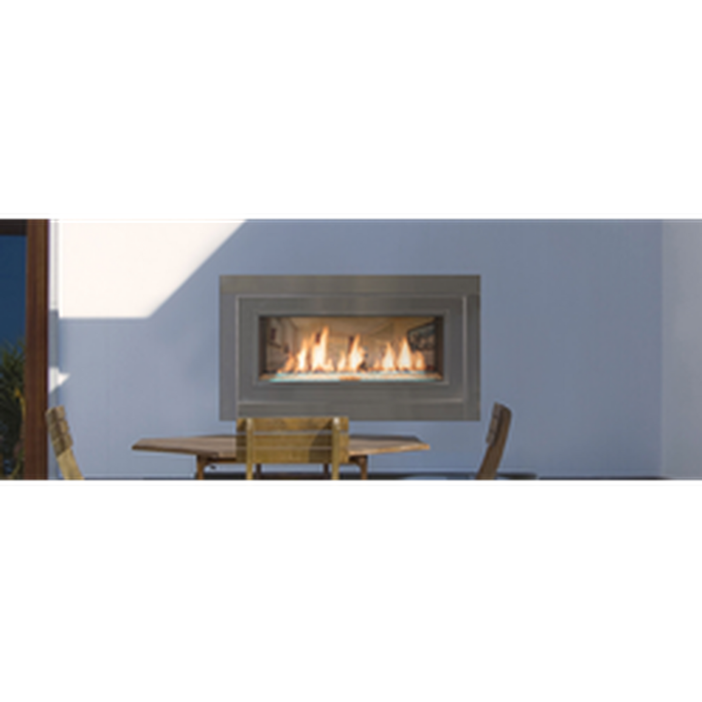 Monessen Artisan 48" Vent Free See-Through Liquid Propane Gas Linear Fireplace With IPI Plus Ignition