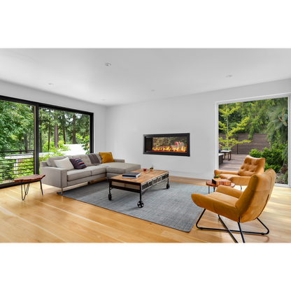 Monessen Artisan 48" Vent Free See-Through Liquid Propane Gas Linear Fireplace With IPI Plus Ignition