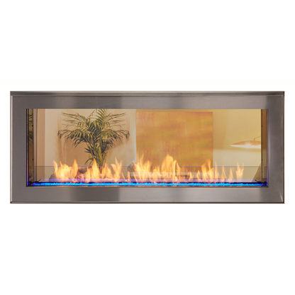 Monessen Artisan 48" Vent Free See-Through Liquid Propane Gas Linear Fireplace With IPI Plus Ignition
