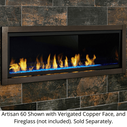 Monessen Artisan 60" Vent Free Liquid Propane Gas Linear Fireplace With IPI Plus Electronic Ignition